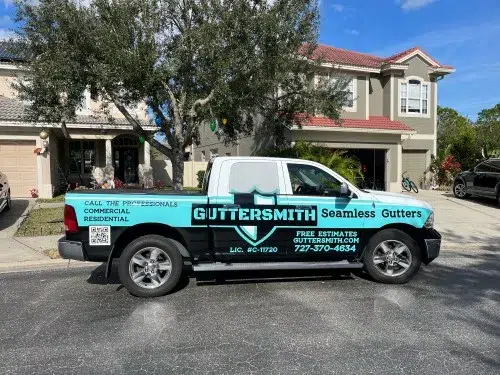 clearwater gutter company truck